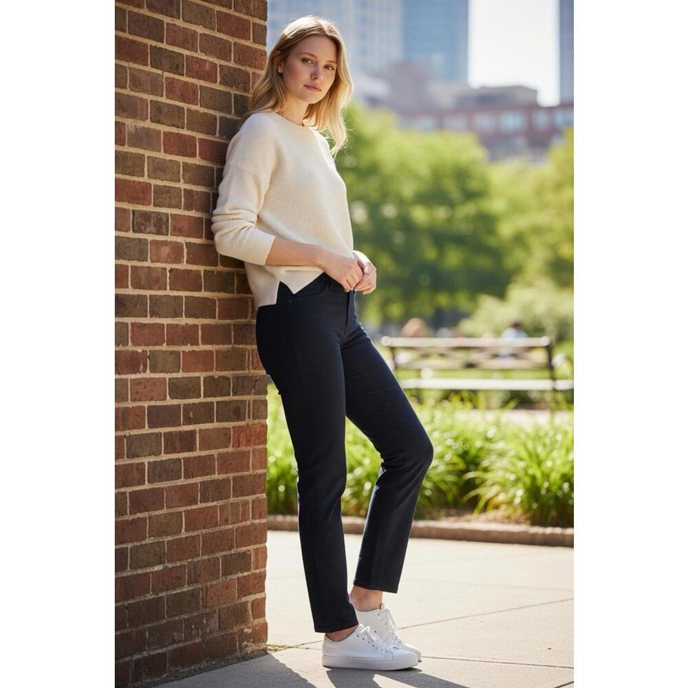Liz‎ Claiborne Black Classic Fit Skinny Jeans Size 8